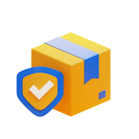 Package Protection  3D Icon