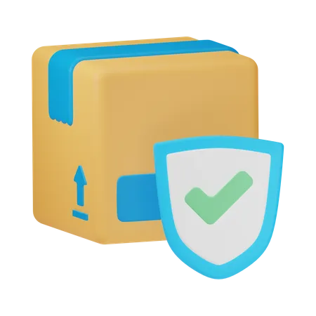 Package Protection  3D Icon