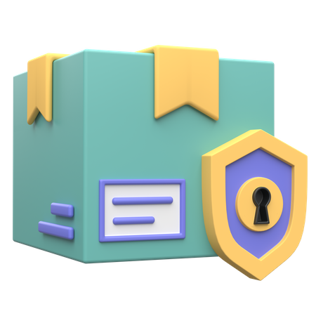 Package Protection  3D Icon