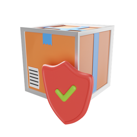 Package Protection  3D Illustration