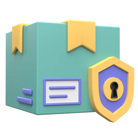 Package Protection  3D Illustration