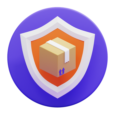 Package Protection 3D Icon