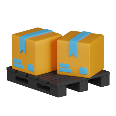 Package Rack  3D Icon