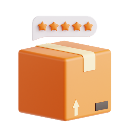 Package Rating  3D Icon