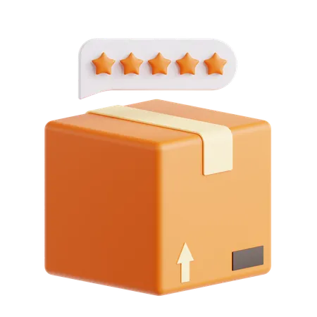 Package Rating  3D Icon