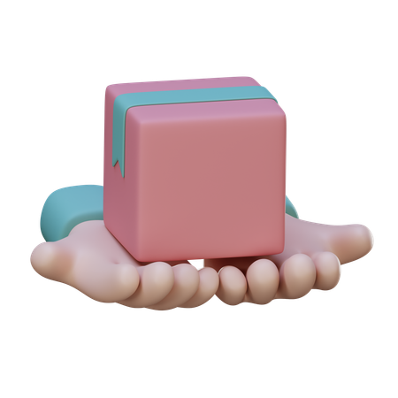 Package Receive  3D Icon