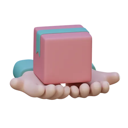 Package Receive  3D Icon