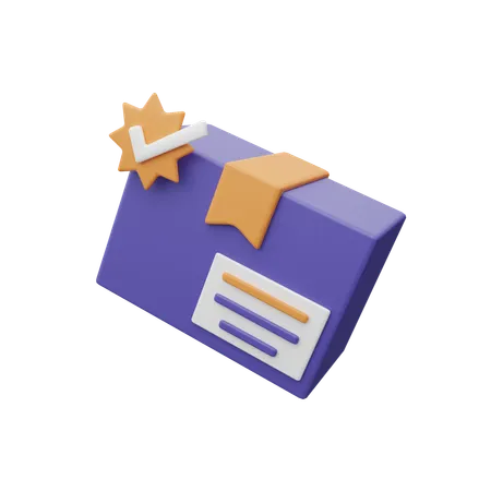 Package Received Download This Item Now 3D Icon