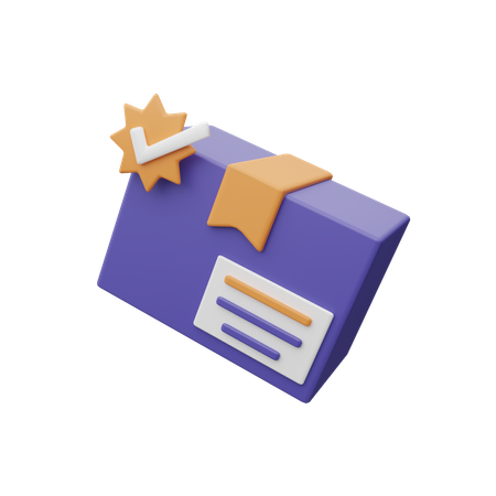 Package Received  3D Icon