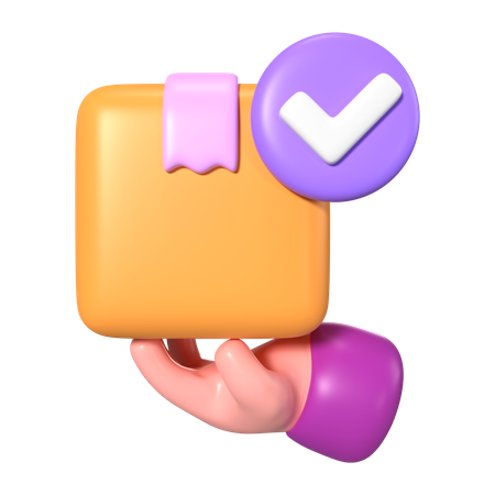 Package Received  3D Icon