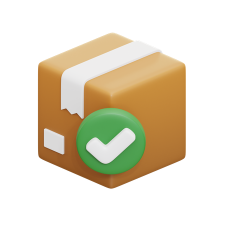 Package Received  3D Icon