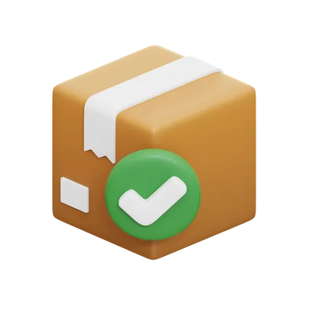 Package Received  3D Icon