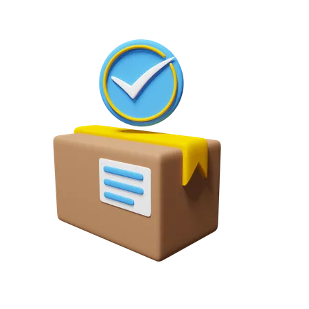 Package Received  3D Icon