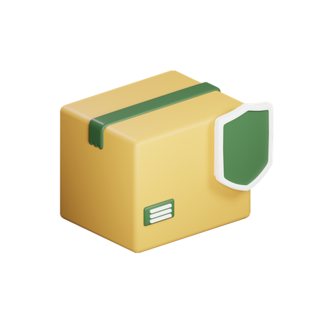 Package Safety  3D Icon