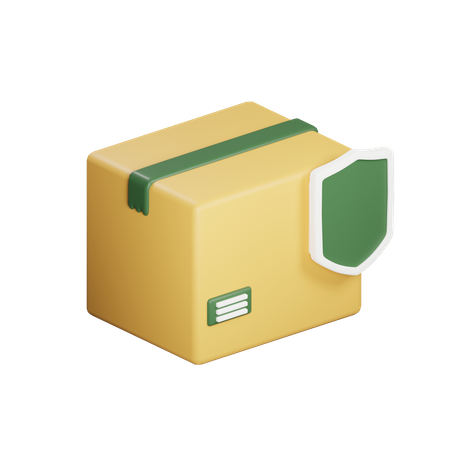 Package Safety 3D Icon