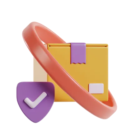 Package Safety  3D Icon