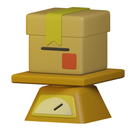 Échelle de colis  3D Icon