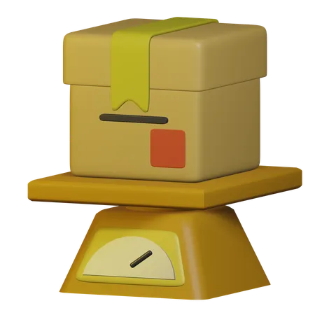 Échelle de colis  3D Icon