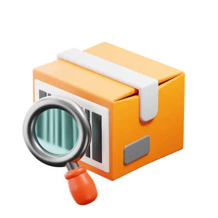 Package Scan  3D Icon