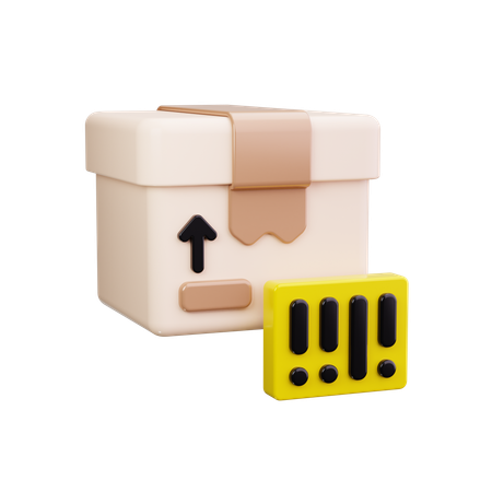 Analyse de colis  3D Icon