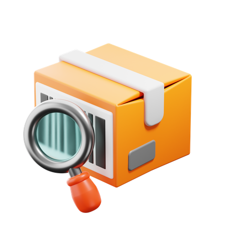 Package Scan  3D Icon