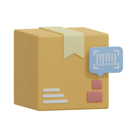 Package Scan  3D Icon