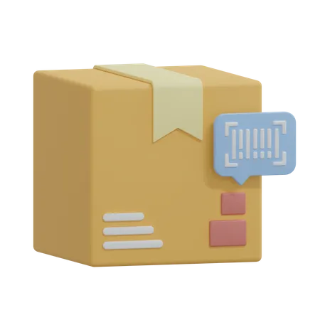 Package Scanner 3D Icon