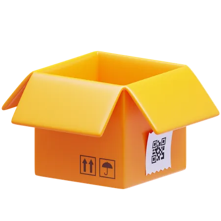 Package Scanning  3D Icon