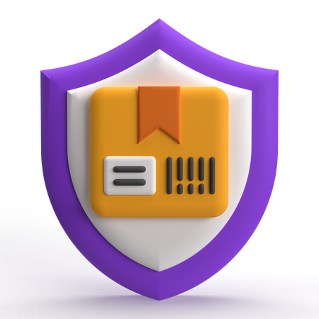 Package Security  3D Icon