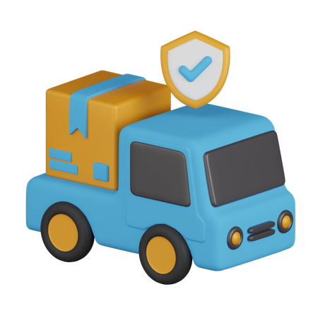 Package Security  3D Icon