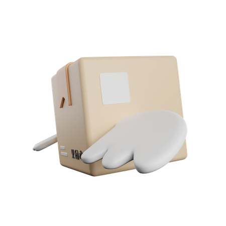 Package Send 3D Icon