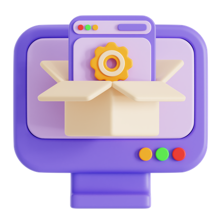 Package Setting  3D Icon