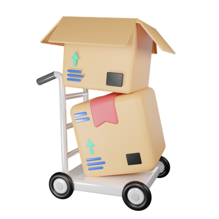 Package Shipping  3D Icon