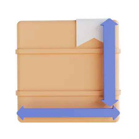 Package Size 3D Icon
