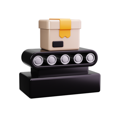 荷物の仕分け  3D Icon