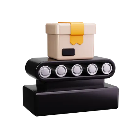 荷物の仕分け  3D Icon