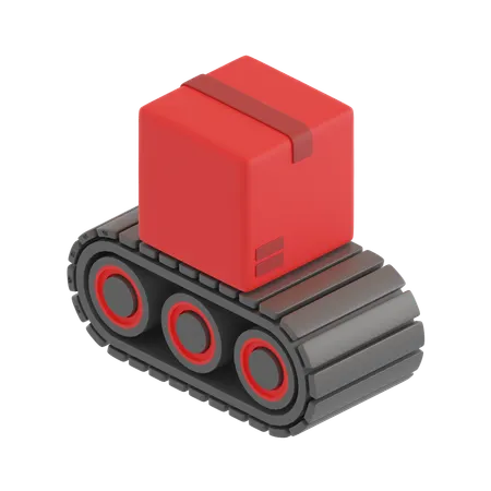 Package Sorting  3D Icon