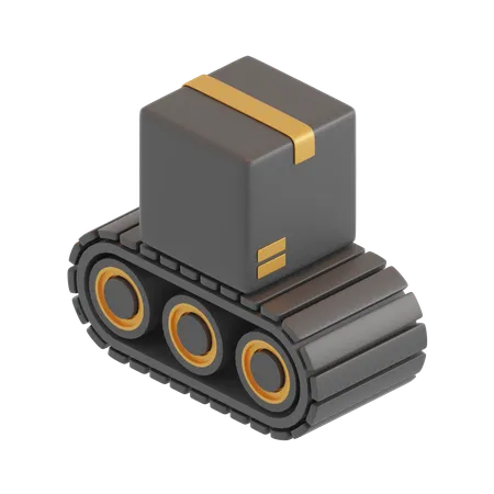 Package Sorting  3D Icon