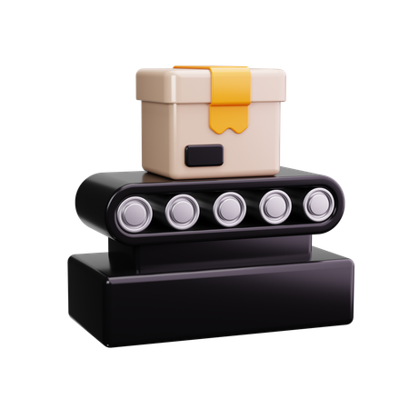 Package Sorting  3D Icon