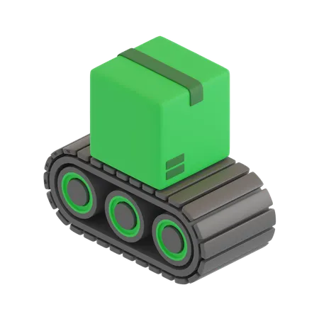 Package Sorting  3D Icon