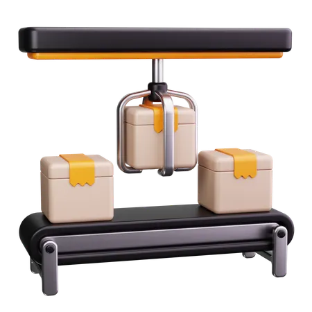 Package Sorting  3D Icon