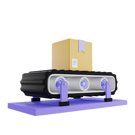 Package Sorting  3D Icon