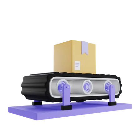 Package Sorting  3D Icon