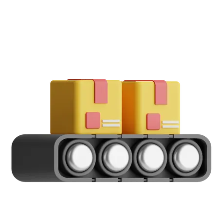 Package Sorting  3D Icon