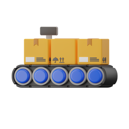 Package Sorting  3D Icon