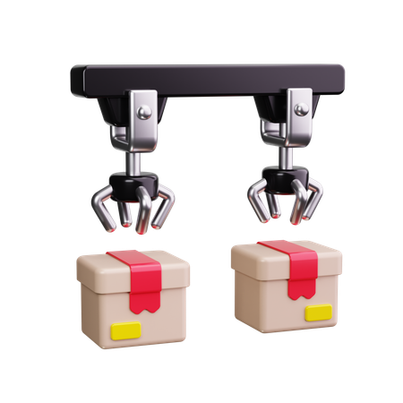Package Sorting  3D Icon