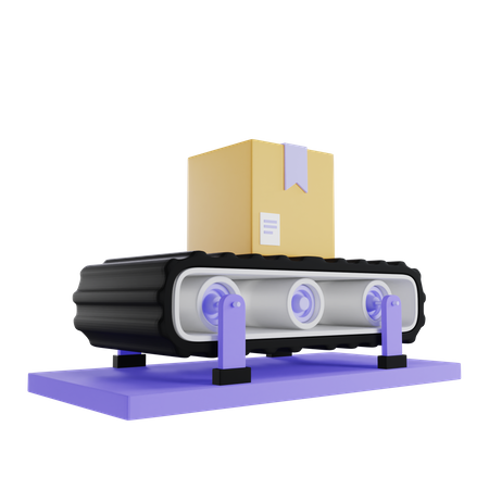 Package Sorting  3D Icon