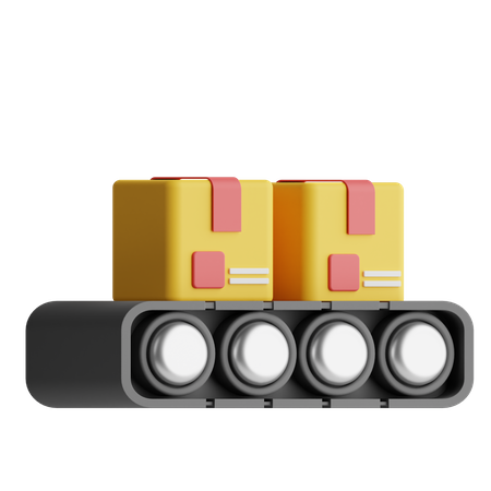 Package Sorting  3D Icon