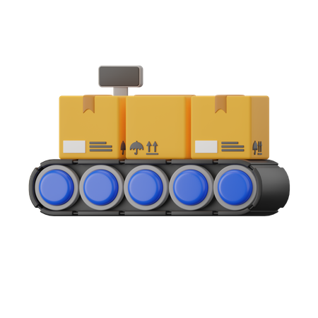 Package Sorting  3D Icon