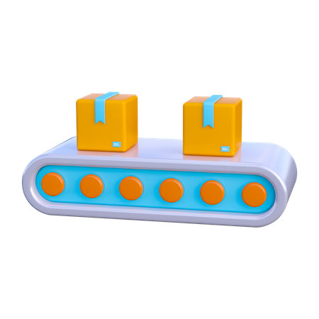 Package Sorting 3D Icon